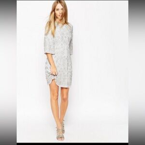 Needle and thread light blue dress